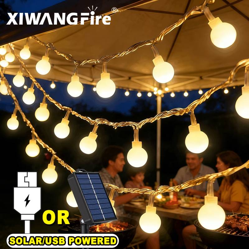 3-10M Solar/USB/Battery String - Led Fairy String Lights ulasan dan harga