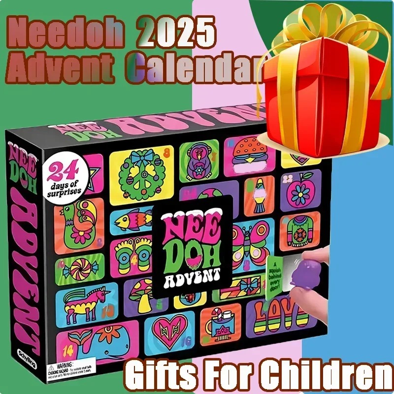 2026 NeeDoh Advent Calendar, 3 - Advent Calendar Gift ulasan dan harga