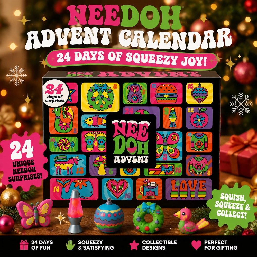 NeeDoh 2026 Advent Calendar,13 - Advent Calendar Gift ulasan dan harga
