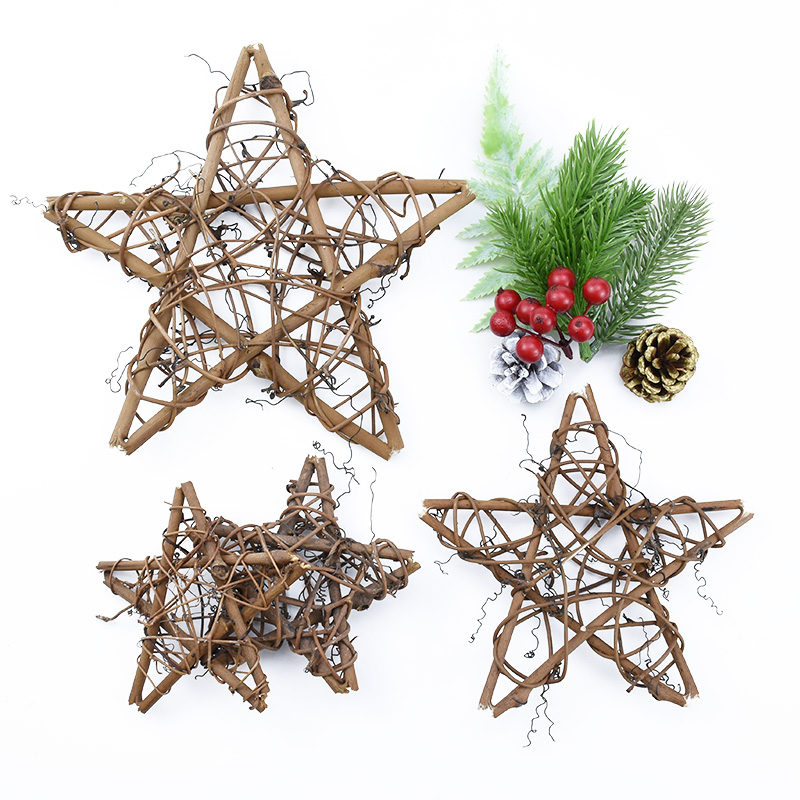 10/15/20cm Artificial Flowers  - Christmas Wreath Fake ulasan dan harga