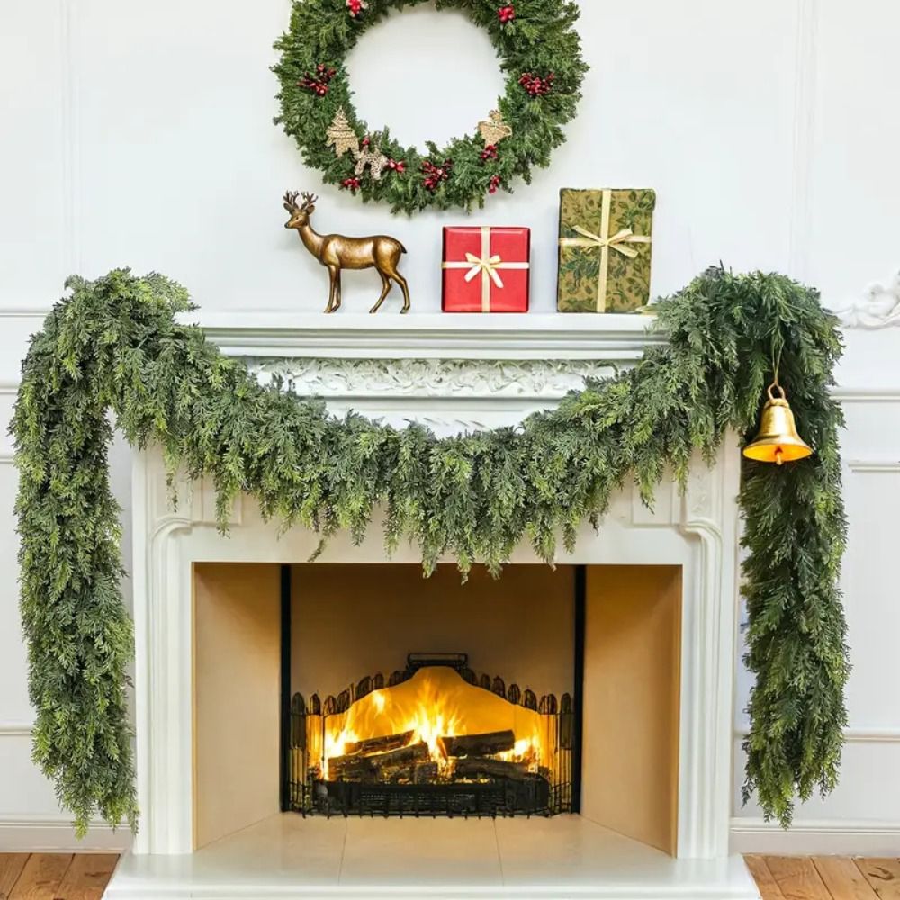 1.8/2.7m Artificial Norfolk Pi - Christmas Wreath Fake ulasan dan harga