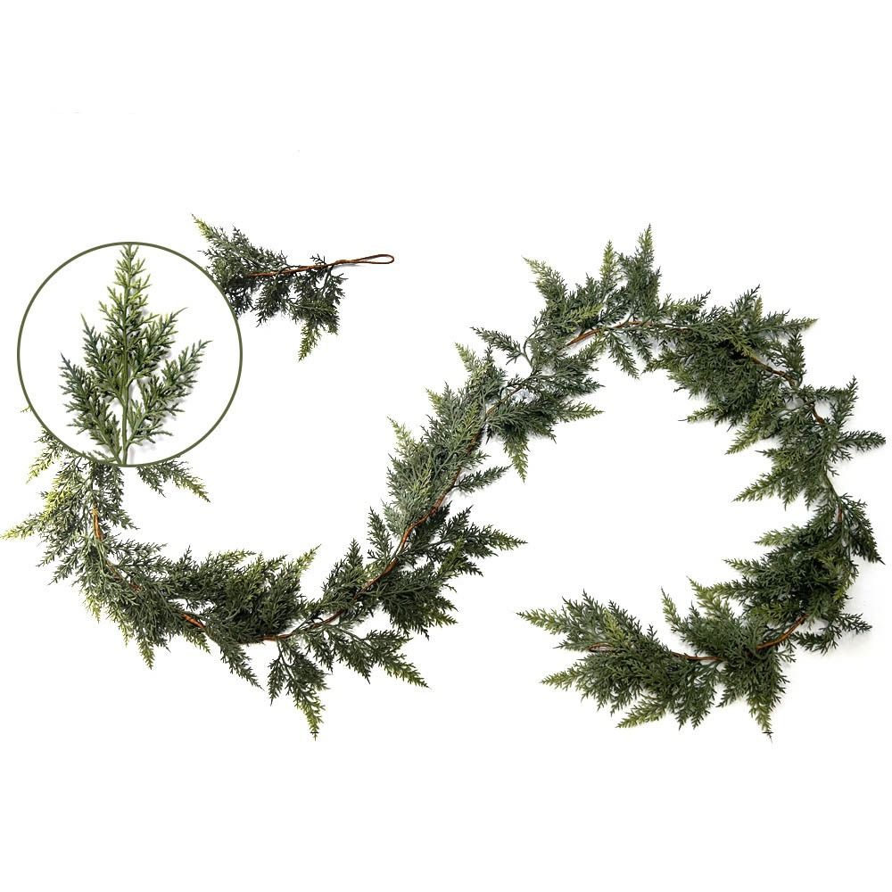 1.8/2.7m Artificial Norfolk Pi - Christmas Wreath Fake ulasan dan harga