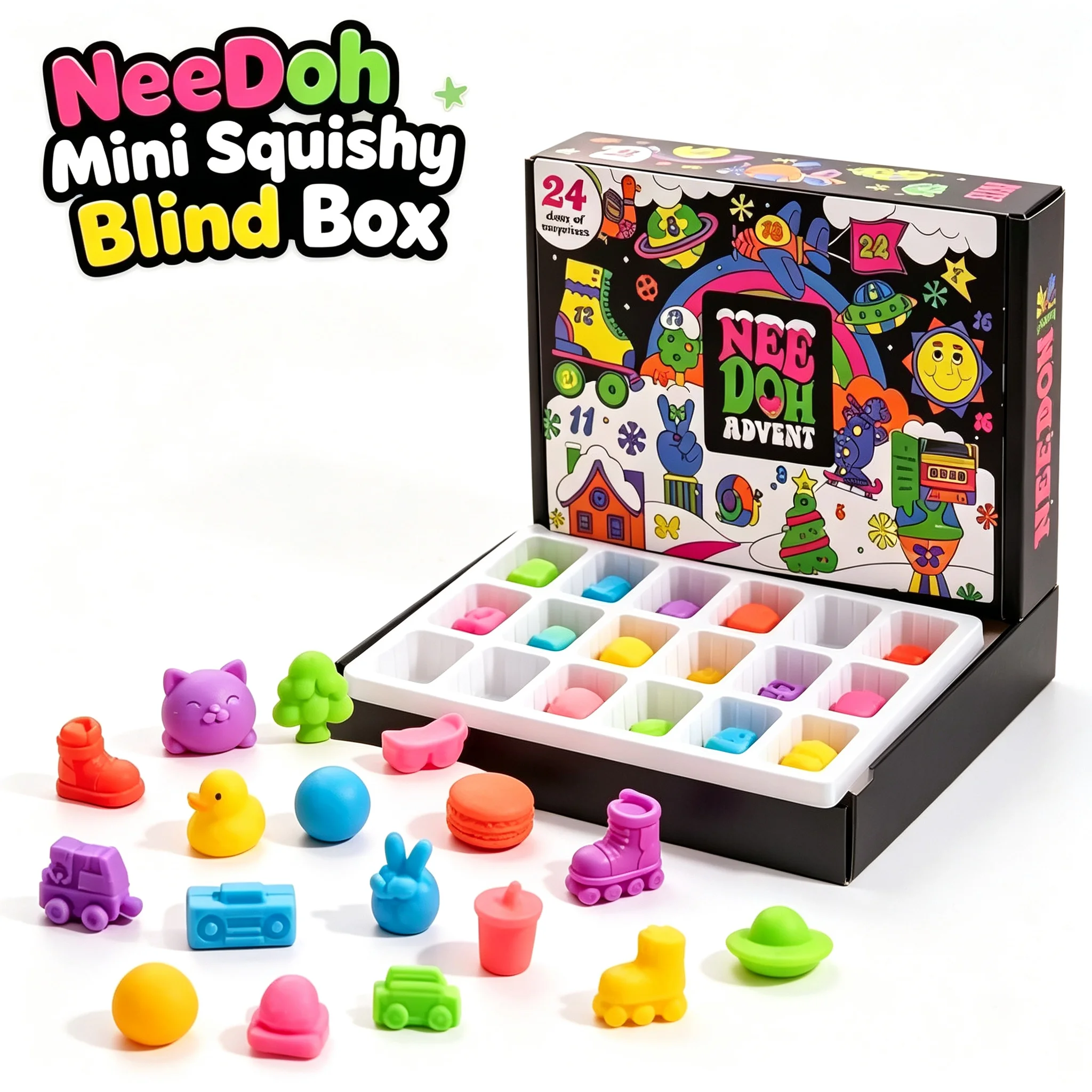 2026 Nee Doh Christmas Countdo - Advent Calendar Gift ulasan dan harga