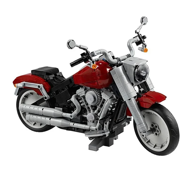 1023PCS Harleyes Fat Boy MOC D - Lego Set Creator ulasan dan harga