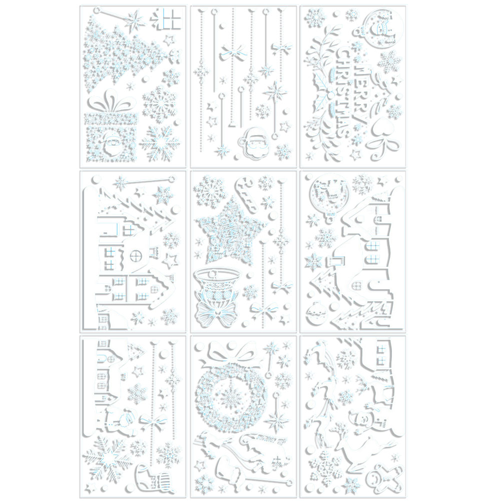 Large Christmas Window Decals  - Snowflake Window Decal ulasan dan harga