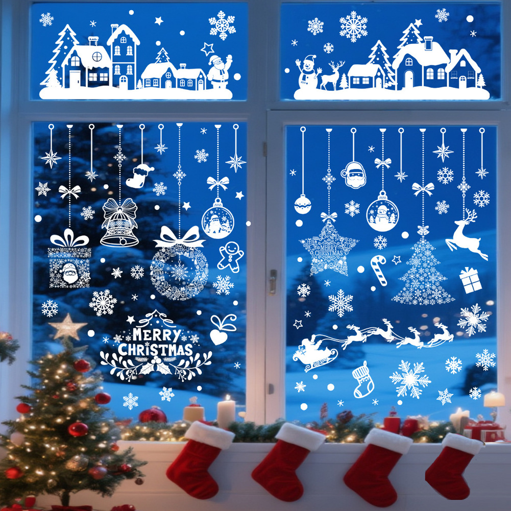 Large Christmas Window Decals  - Snowflake Window Decal ulasan dan harga