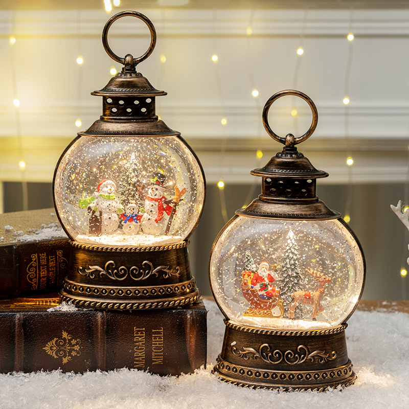 Christmas Decorations Large Fl - Snow Globe Musical ulasan dan harga
